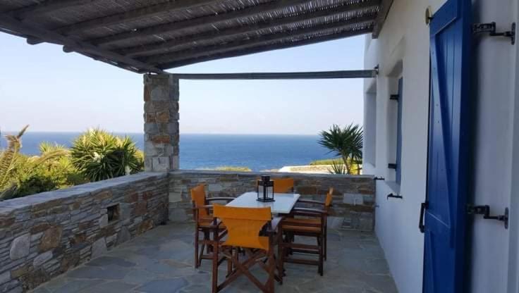 Syros Apartments Suites Chryssonisos Kini ภายนอก รูปภาพ