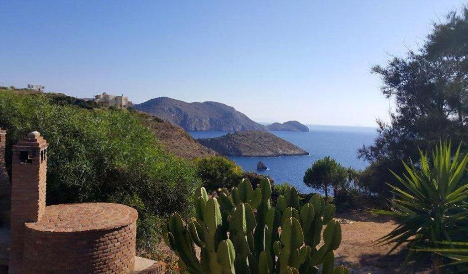 Syros Apartments Suites Chryssonisos Kini ภายนอก รูปภาพ