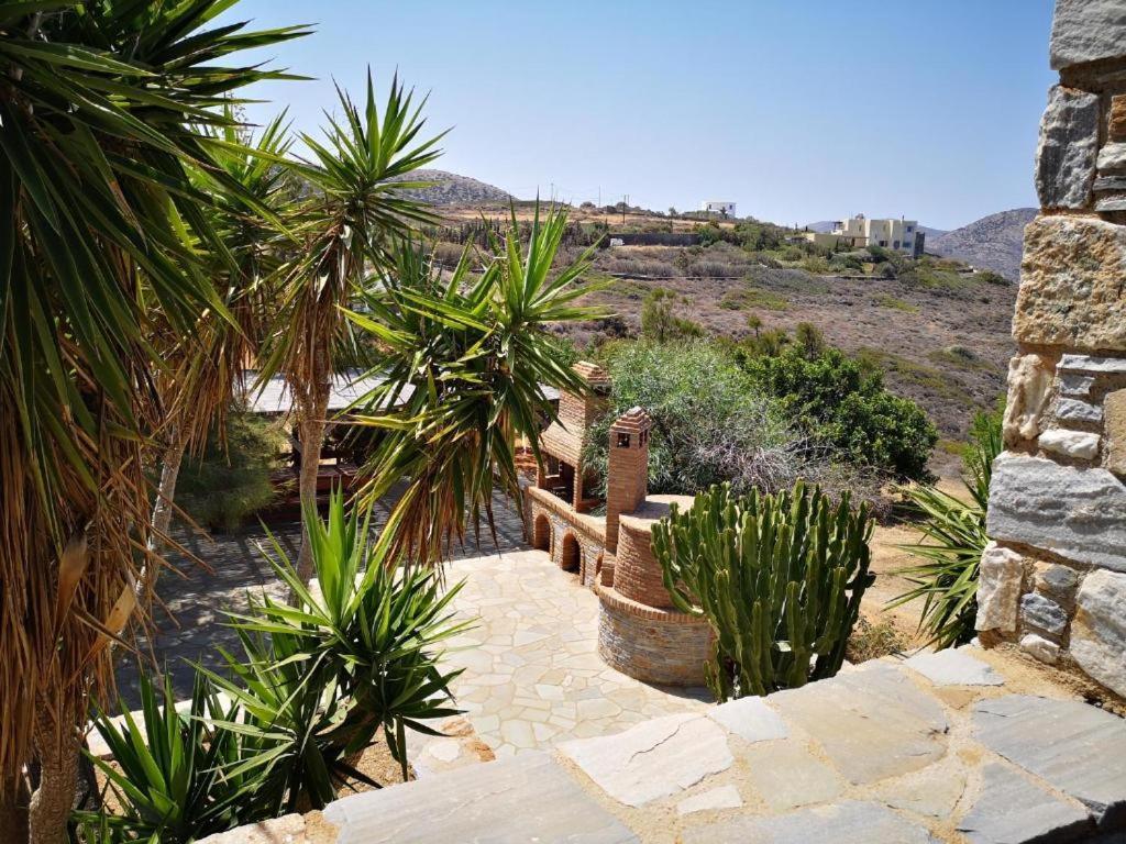 Syros Apartments Suites Chryssonisos Kini ภายนอก รูปภาพ
