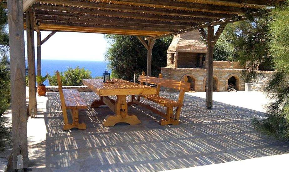 Syros Apartments Suites Chryssonisos Kini ภายนอก รูปภาพ
