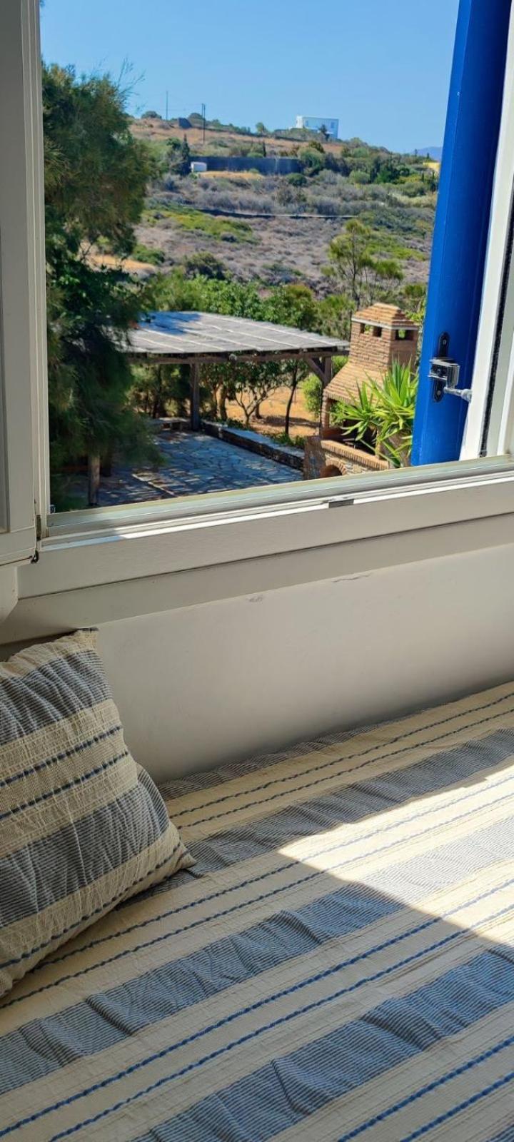 Syros Apartments Suites Chryssonisos Kini ภายนอก รูปภาพ