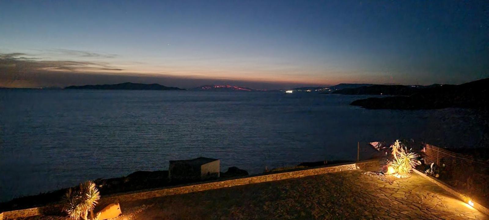 Syros Apartments Suites Chryssonisos Kini ภายนอก รูปภาพ