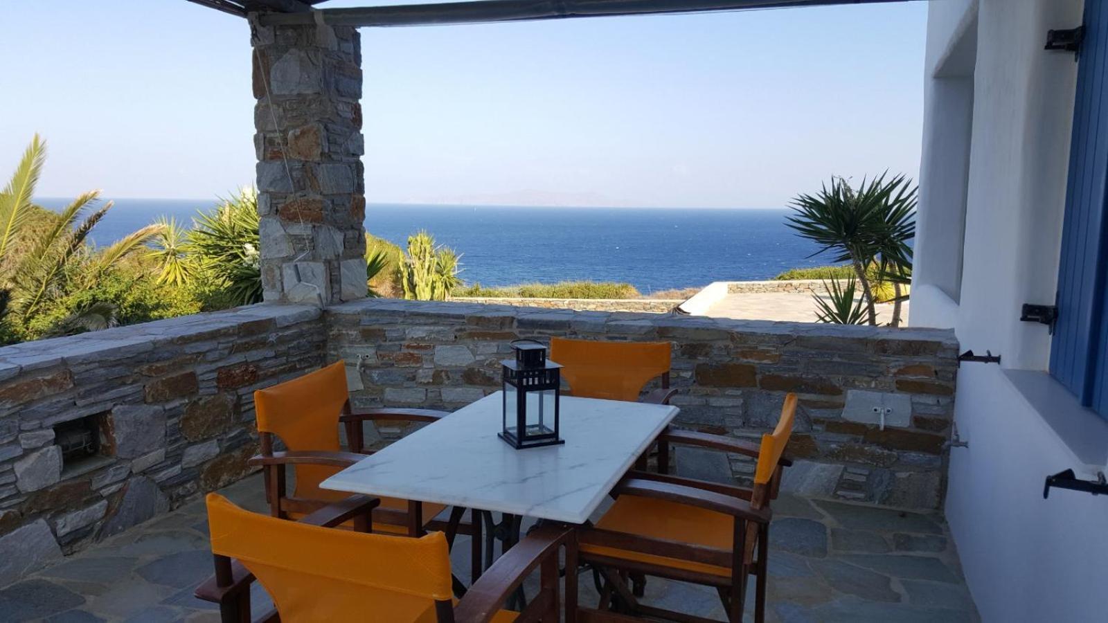 Syros Apartments Suites Chryssonisos Kini ภายนอก รูปภาพ