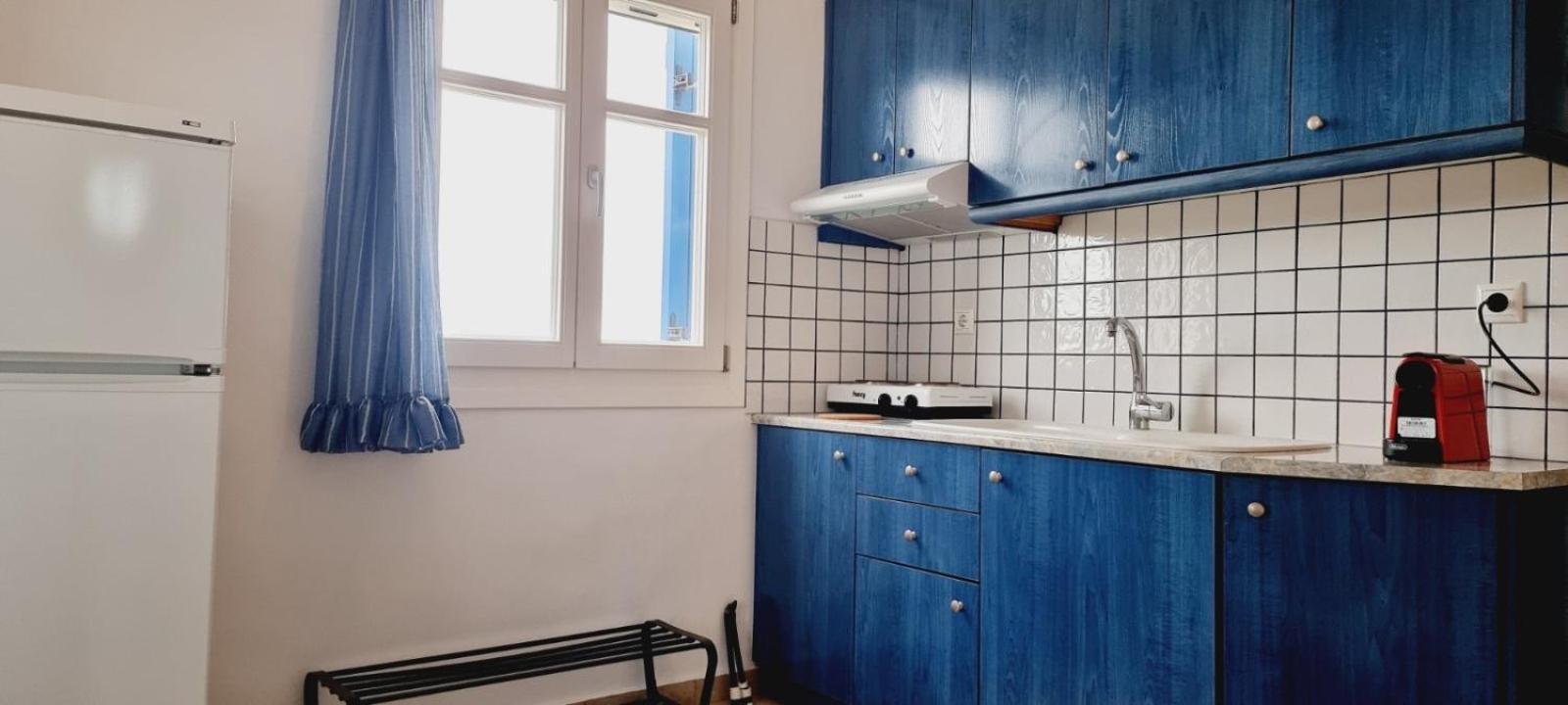 Syros Apartments Suites Chryssonisos Kini ภายนอก รูปภาพ