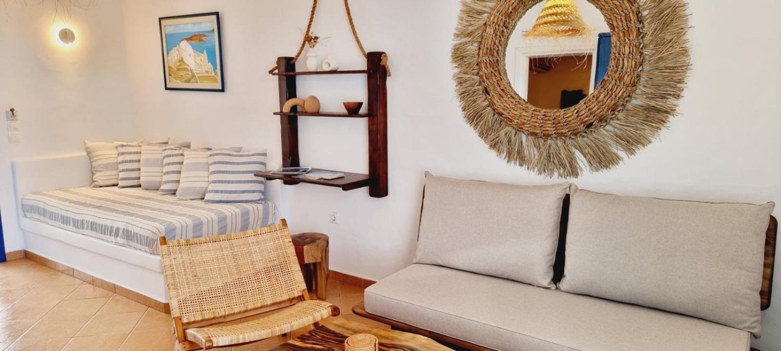 Syros Apartments Suites Chryssonisos Kini ภายนอก รูปภาพ