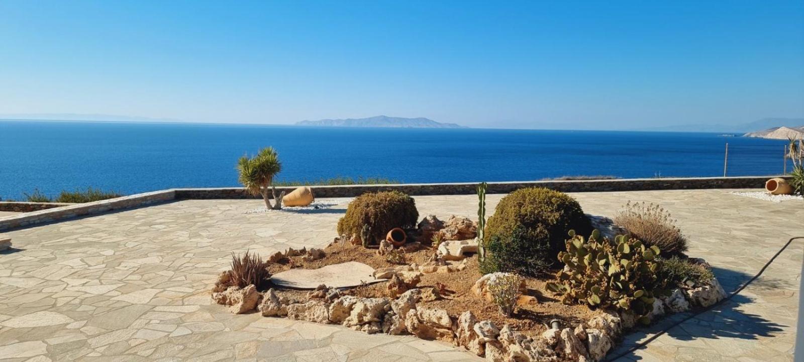 Syros Apartments Suites Chryssonisos Kini ภายนอก รูปภาพ