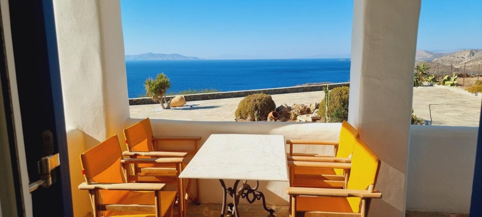 Syros Apartments Suites Chryssonisos Kini ภายนอก รูปภาพ