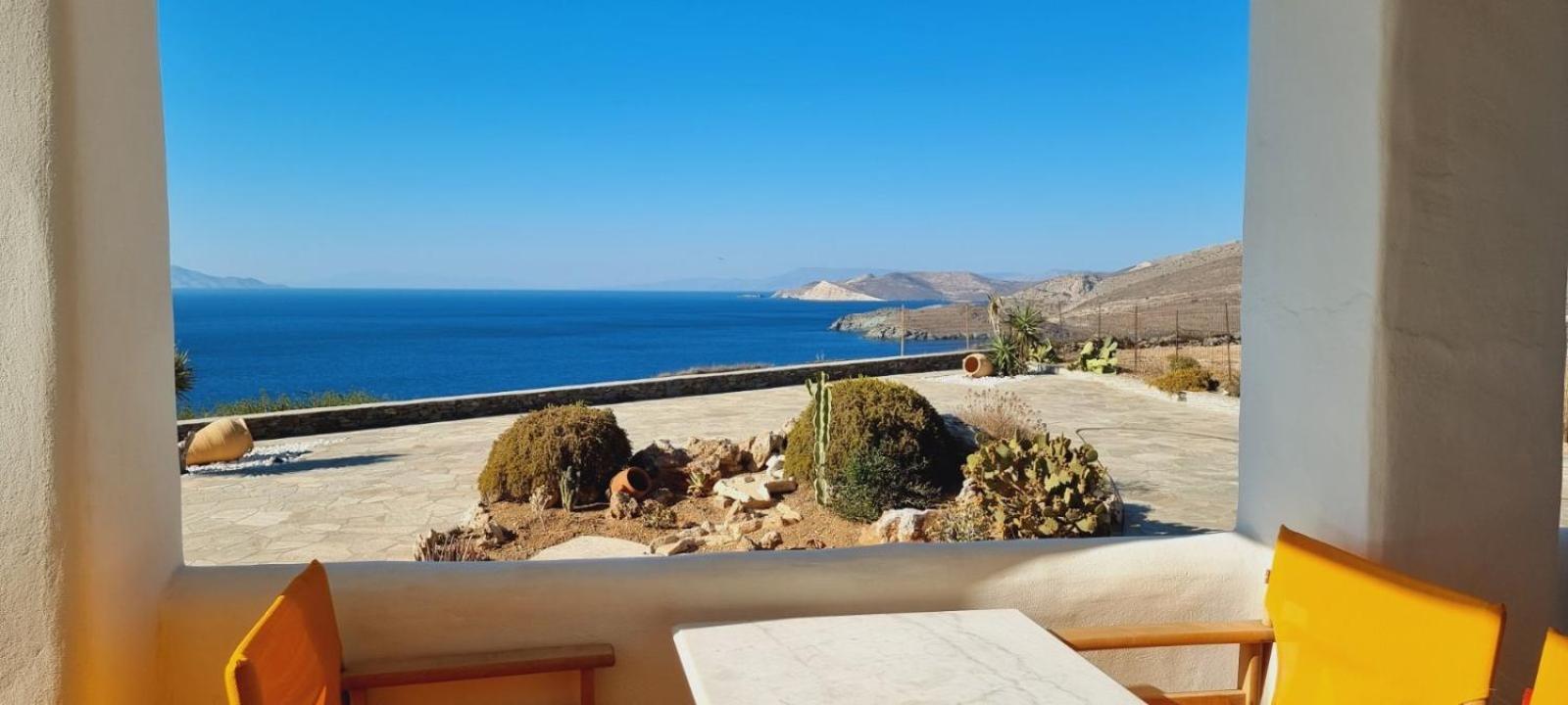 Syros Apartments Suites Chryssonisos Kini ภายนอก รูปภาพ