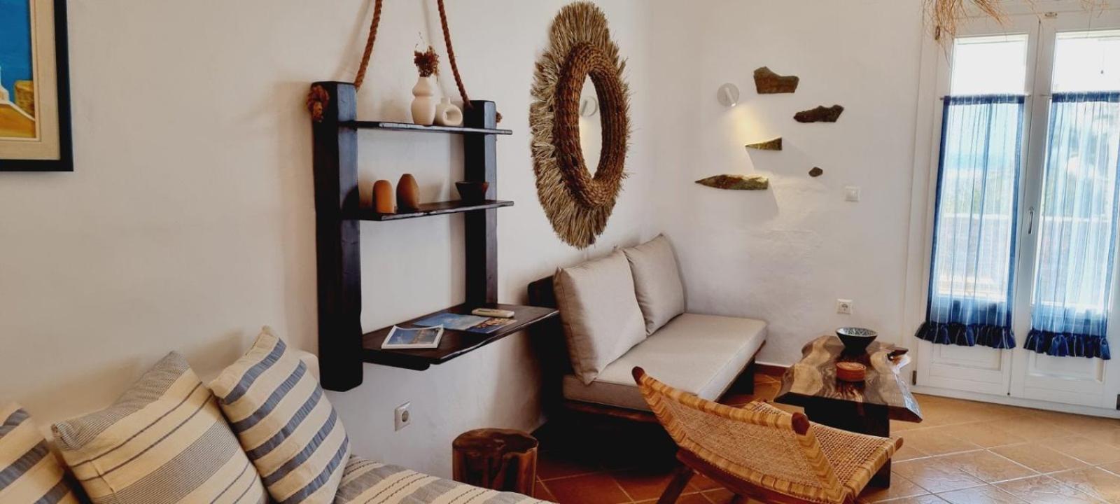 Syros Apartments Suites Chryssonisos Kini ภายนอก รูปภาพ