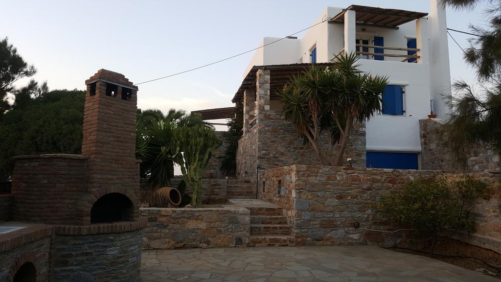 Syros Apartments Suites Chryssonisos Kini ภายนอก รูปภาพ
