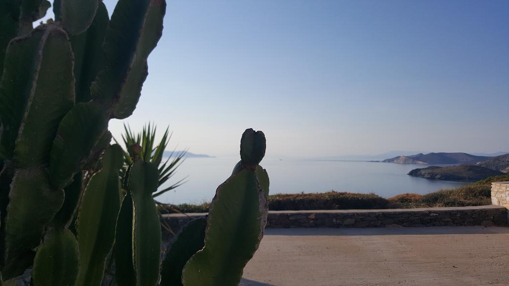 Syros Apartments Suites Chryssonisos Kini ภายนอก รูปภาพ